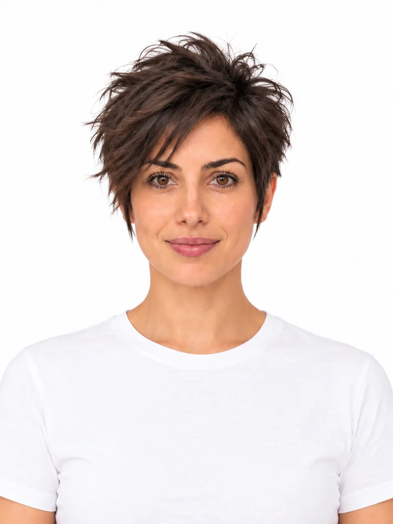 Pixie effilée